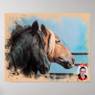 Póster Caballos/Cabalos/Horses