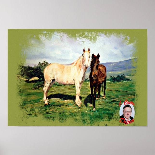 Póster Caballos/Cabalos/Horses (Frente)
