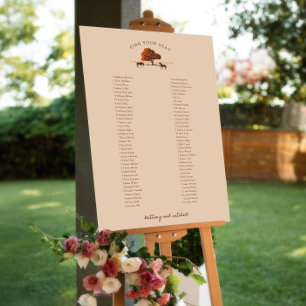 Póster Caballos de encino de la valla de la carrera