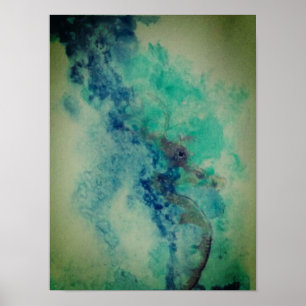 Póster Caballos de mar