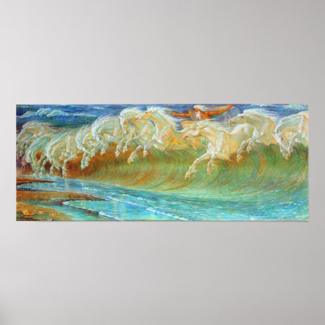 Póster Caballos de Neptuno (Frente)