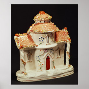 Póster Cabaña de Staffordshire, C. 1860