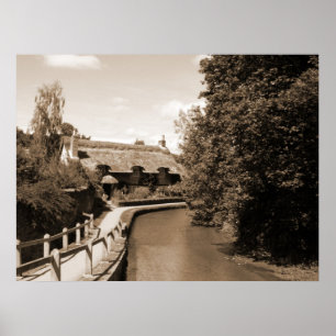 Póster Cabaña del cuento de hadas