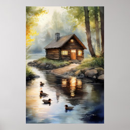 Póster Cabaña en el río 2