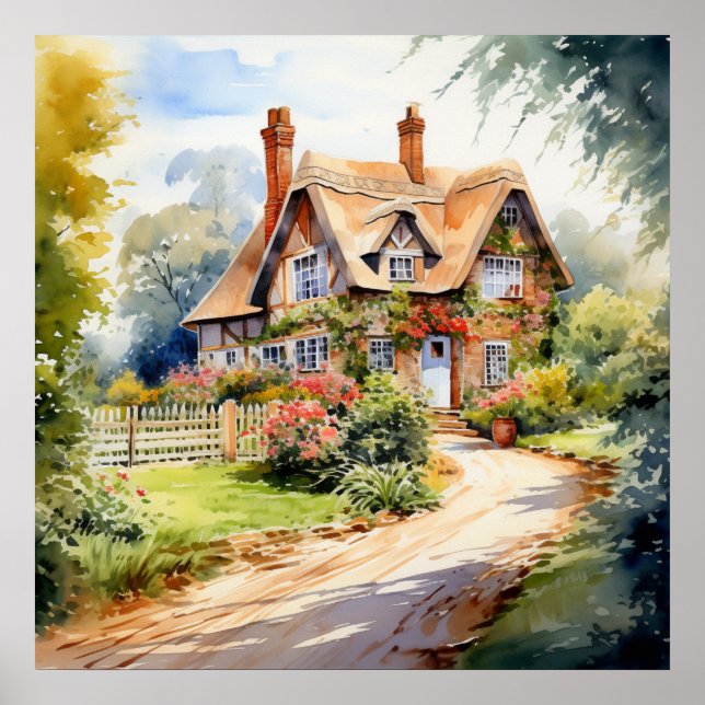 Póster Cabaña inglesa (Frente)