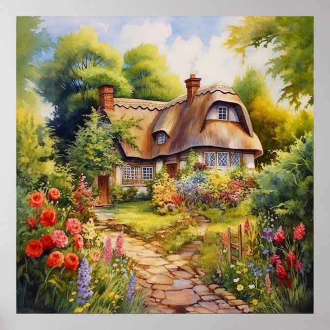 Póster Cabaña inglesa (Frente)