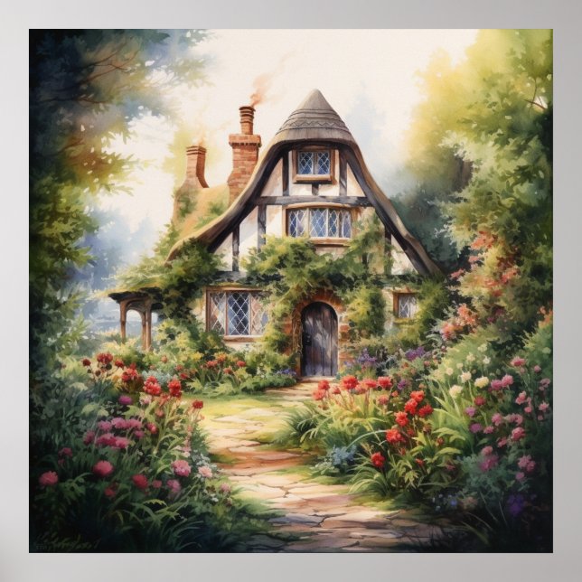 Póster Cabaña inglesa (Frente)