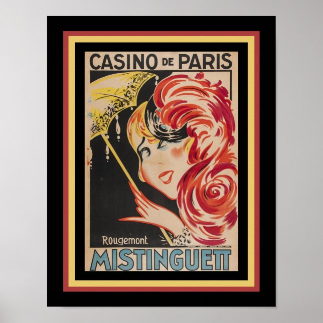 Póster Cabaret Art Deco (Frente)