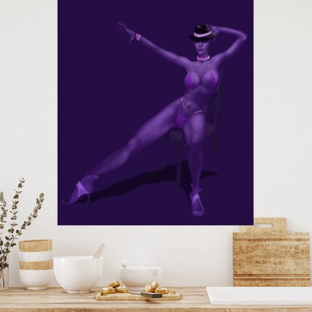 Póster Cabaret Dancer - Poster (Cocina)