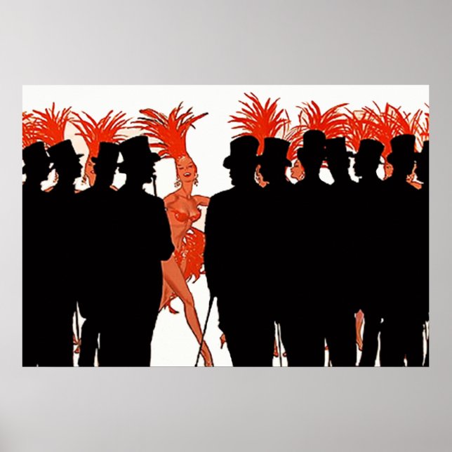 Póster Cabaret de los 1900 (Frente)