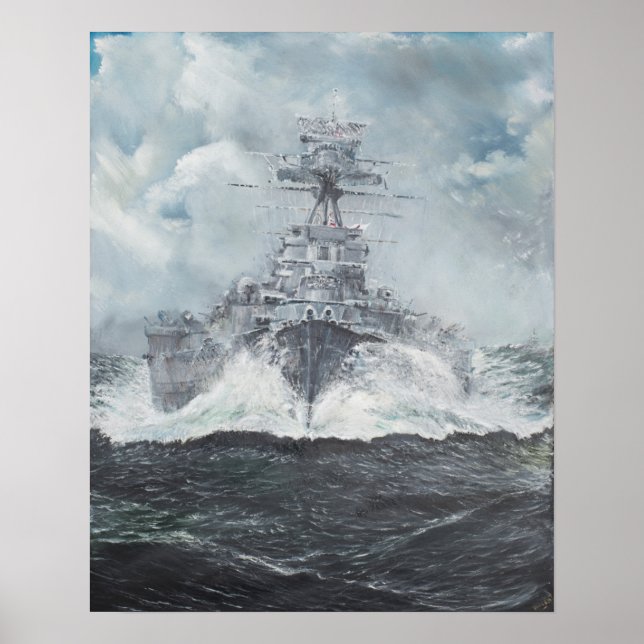 Póster Cabeceras para Bismarck 23 de mayo de 1941. 2014 (Frente)