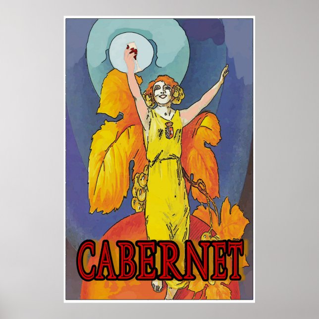 Póster Cabernet Maid, Vino (Frente)