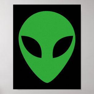 Póster Cabeza Alien