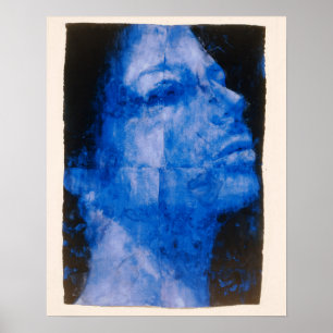 Póster Cabeza azul 1998