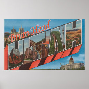 Póster Cabeza de Brian, Utah - escenas grandes de la