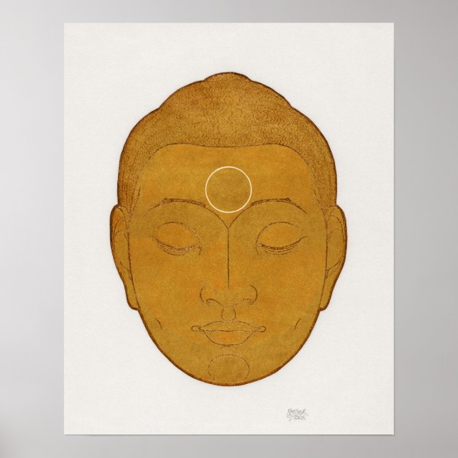Póster Cabeza de Buda (1943) (Frente)