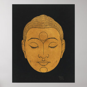 Póster Cabeza de Buda (1943)