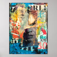 Cabeza de Collage