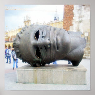 Póster Cabeza de coloso