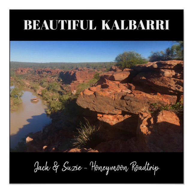 Póster Cabeza de halcón, Kalbarri (Anverso)