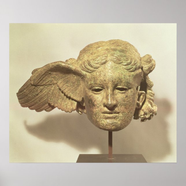 Póster Cabeza de Hypnos, o Sleep (Frente)
