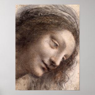 Póster Cabeza de la Virgen