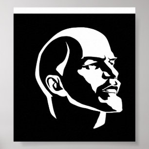 Póster Cabeza de Lenin