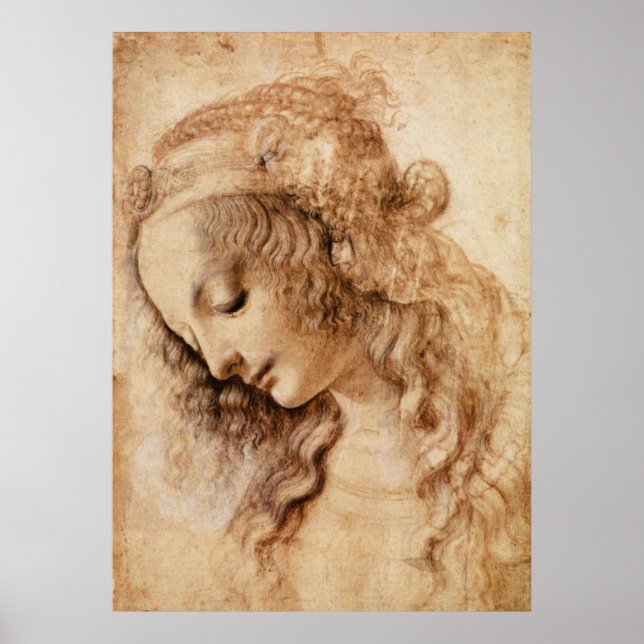 Póster Cabeza de mujer (Frente)