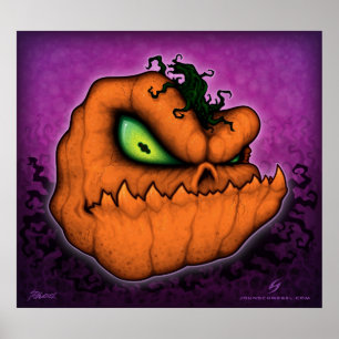 Póster Cabeza de Punkin