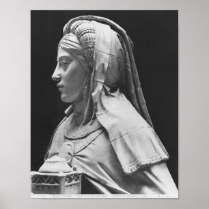 Póster Cabeza de temperatura