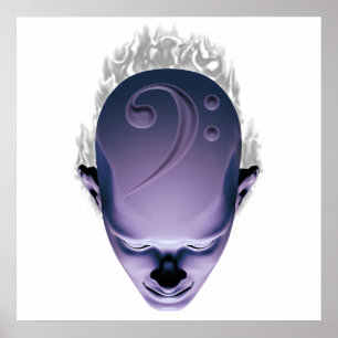 Póster Cabeza de trasero de Smokin