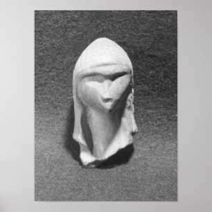Póster Cabeza de una mujer conocida como Venus de