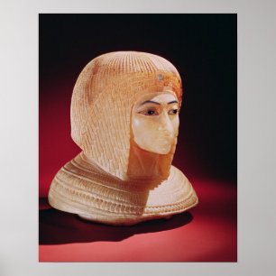 Póster Cabeza de una mujer, creída ser princesa Kiya