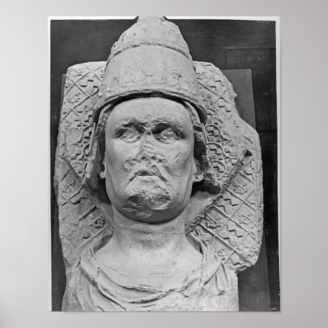 Póster Cabeza del Clemente VII del Antipope (Frente)