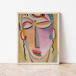 Póster Cabeza mística, meditación   von Jawlensky
