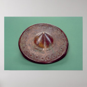 Póster Cabezal de alfiler incizado, de Irlanda, c.700 a.C