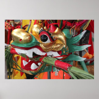 Póster Cabezal del barco Dragon