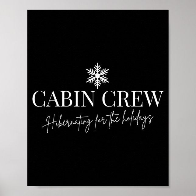 Póster Cabin Crew Christmas Pjs Family Christmas Pajamas  (Frente)