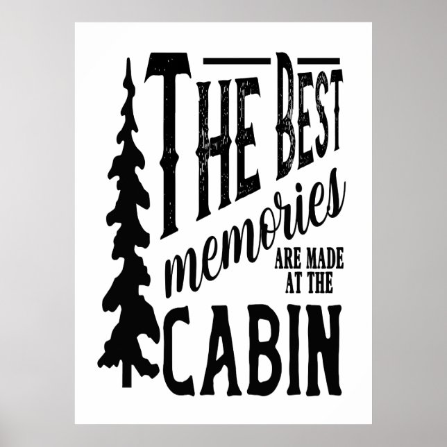 Póster Cabin - The Best Memories (Frente)