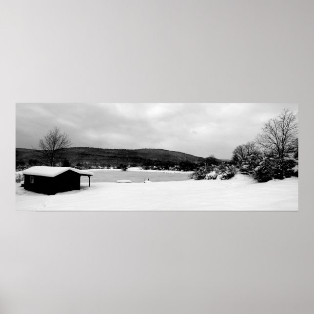 Póster Cabina B y W (Frente)