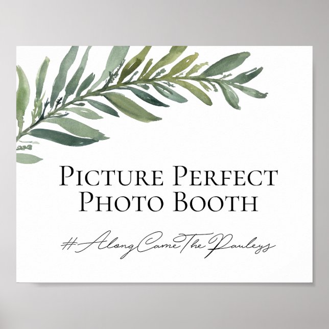 Póster Cabina de Fotos (Frente)