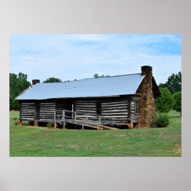 Póster Cabina de registro antigua (Frente)