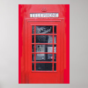 Póster Cabina de teléfonos roja de Londres