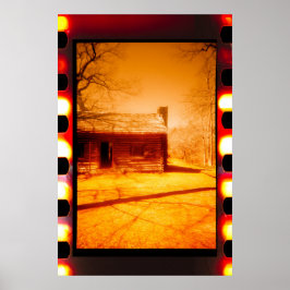 Póster Cabina occidental abandonada en película