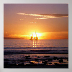 Póster Cable Beach Sunset