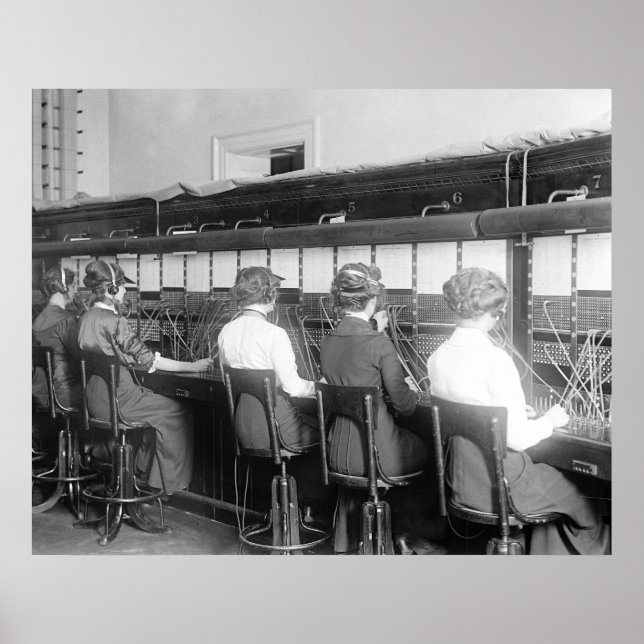 Póster Cable cruzado: 1914 (Frente)