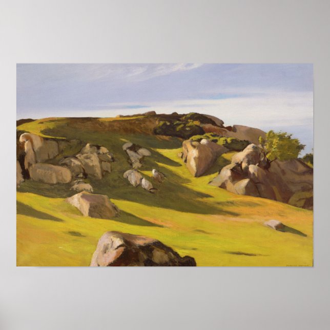 Póster Cabo Ann Granite (Frente)