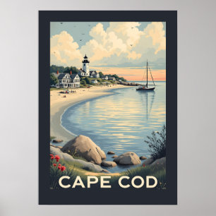 Póster Cabo Cod Massachusetts