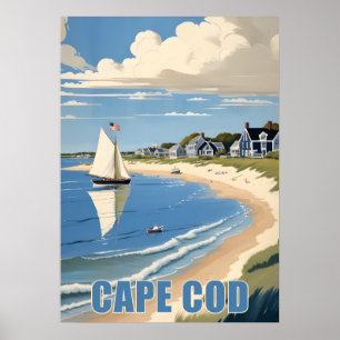 Póster Cabo Cod Massachusetts
