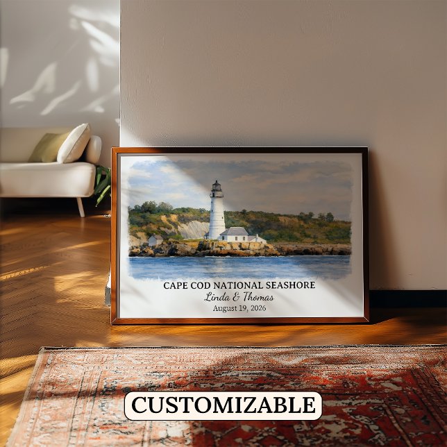 Póster Cabo Cod Parque Nacional Marino Massachusetts Acua (Subido por el creador)